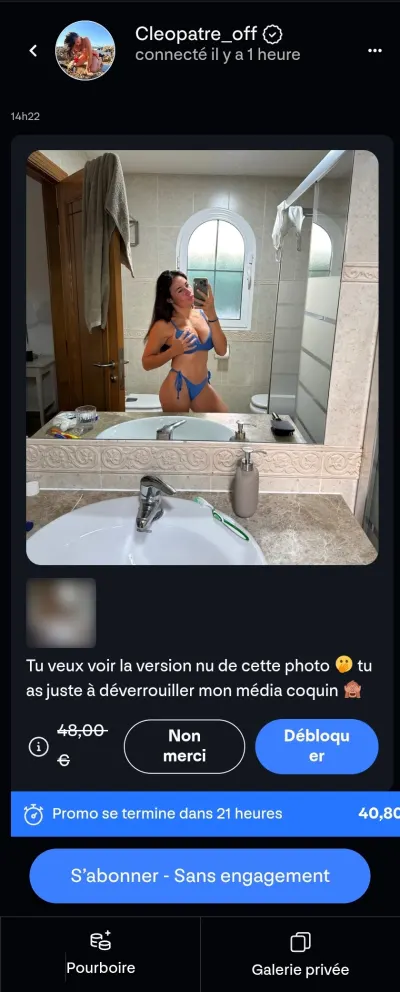 Cleopatre off leak — aperçu 5