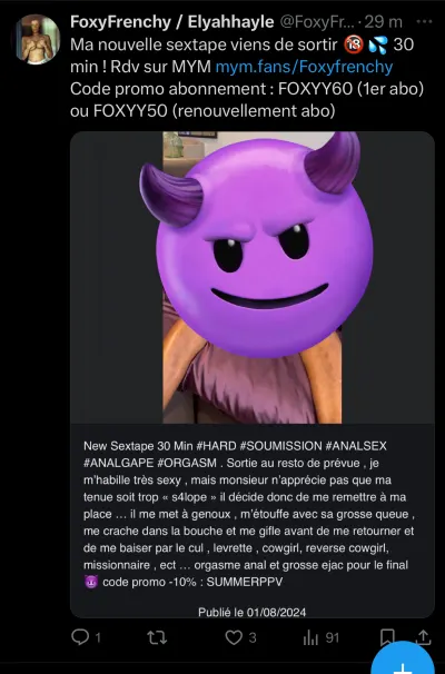 FoxyFrenchy sweetyandchocolate leak — aperçu 5