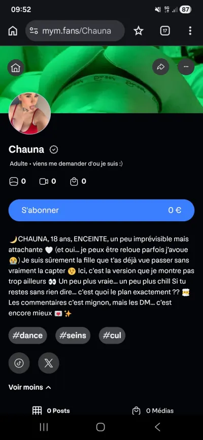Leak Lapetitebrune59 Princesse Chauna leak — aperçu 5
