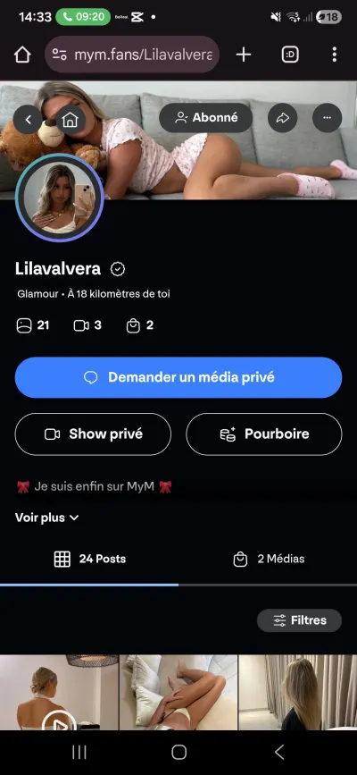 Lila Valvéra leak