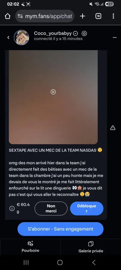 Mym de Coco team nasdas