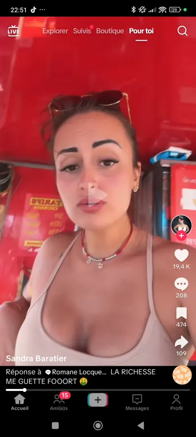 Sandra Baratier tiktokeuse leak — aperçu 3